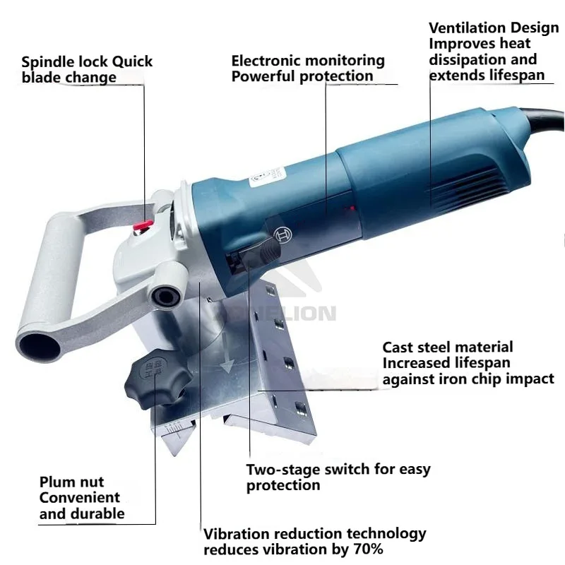 

Hot Sale High Quality Electric Angle Grinder for Universal Grinding