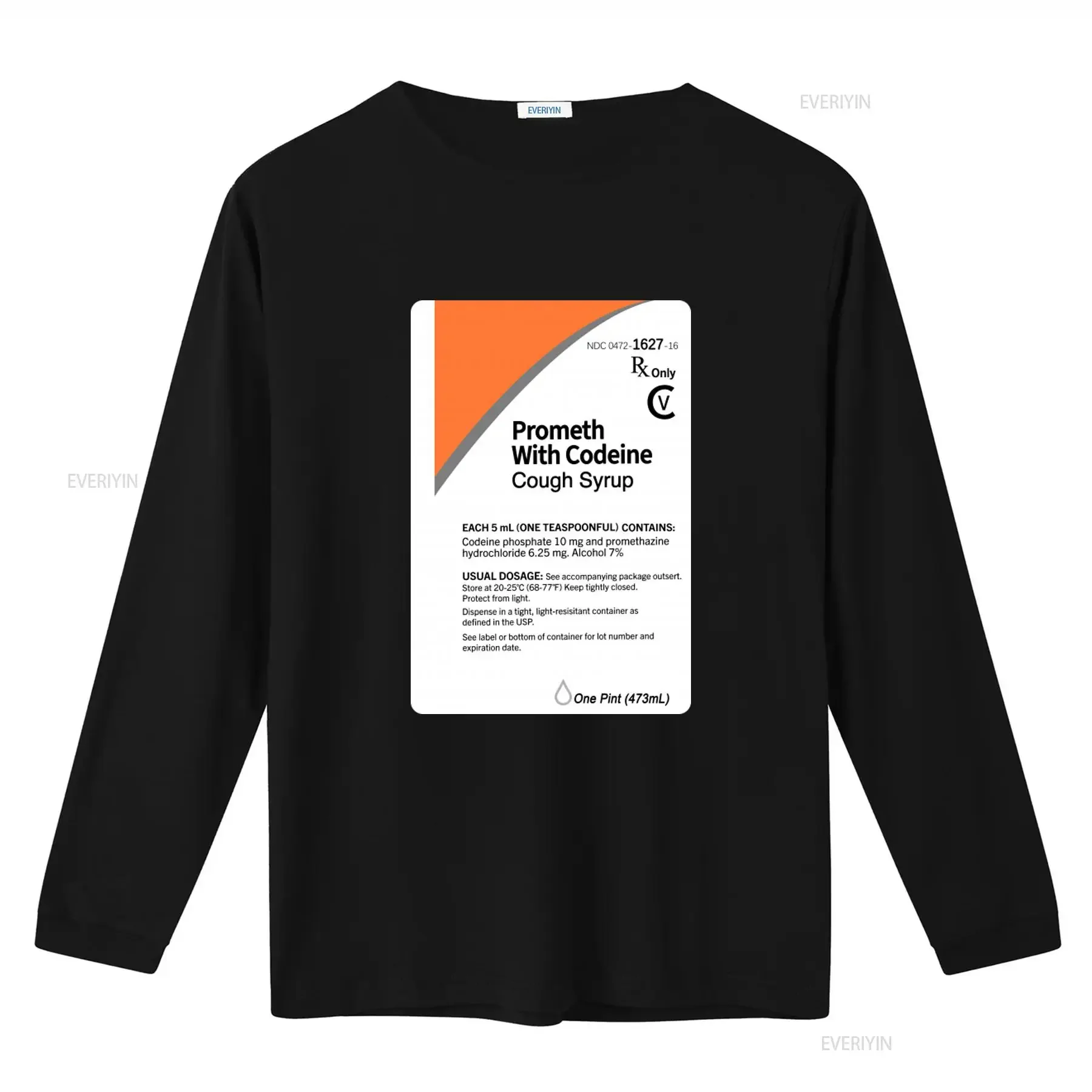 90s Movie Promo Cough Syrup Promethazine Codeine Meds T Shirt vintage Washed designer clothes Versatile streetwear Unisex Soft
