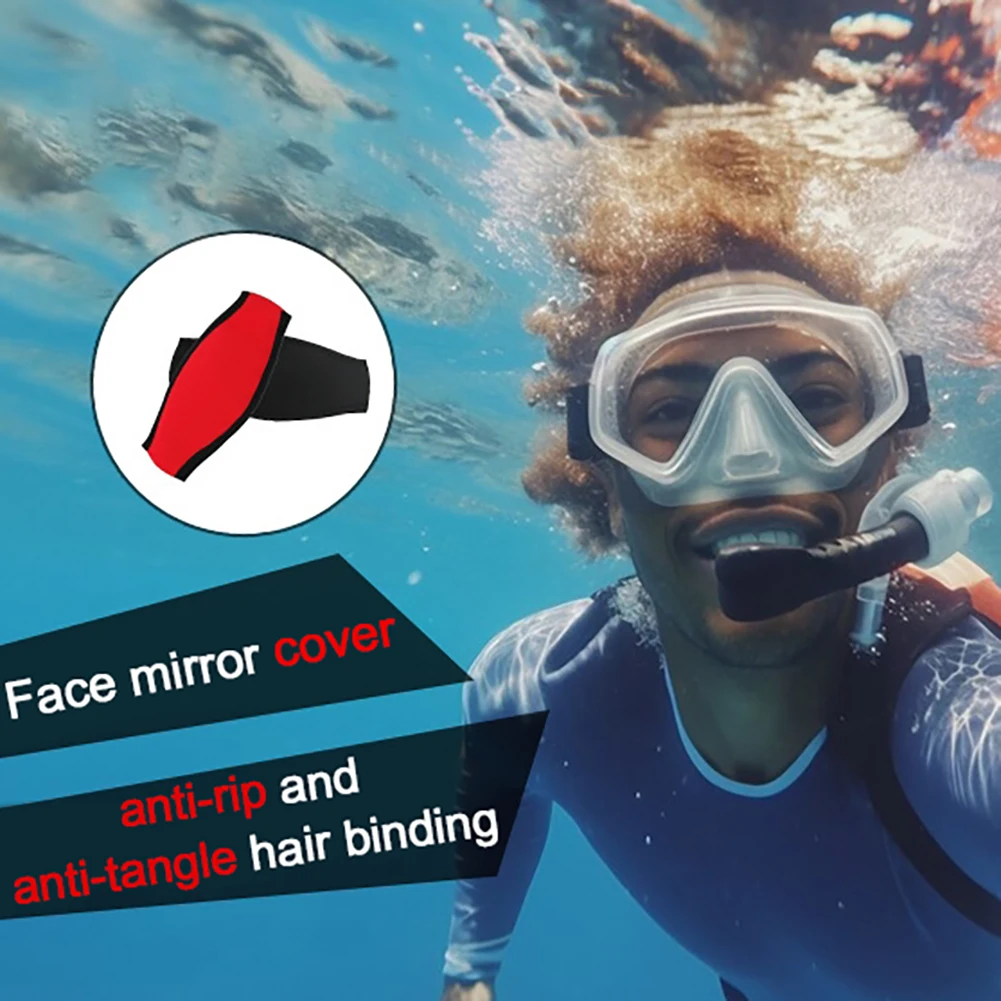 Dive Snorkeling Mask Strap Cover Scuba Diving Double-deck Protection Hair Wrap Gear For Men Women Water Sport Dropship Wholesale