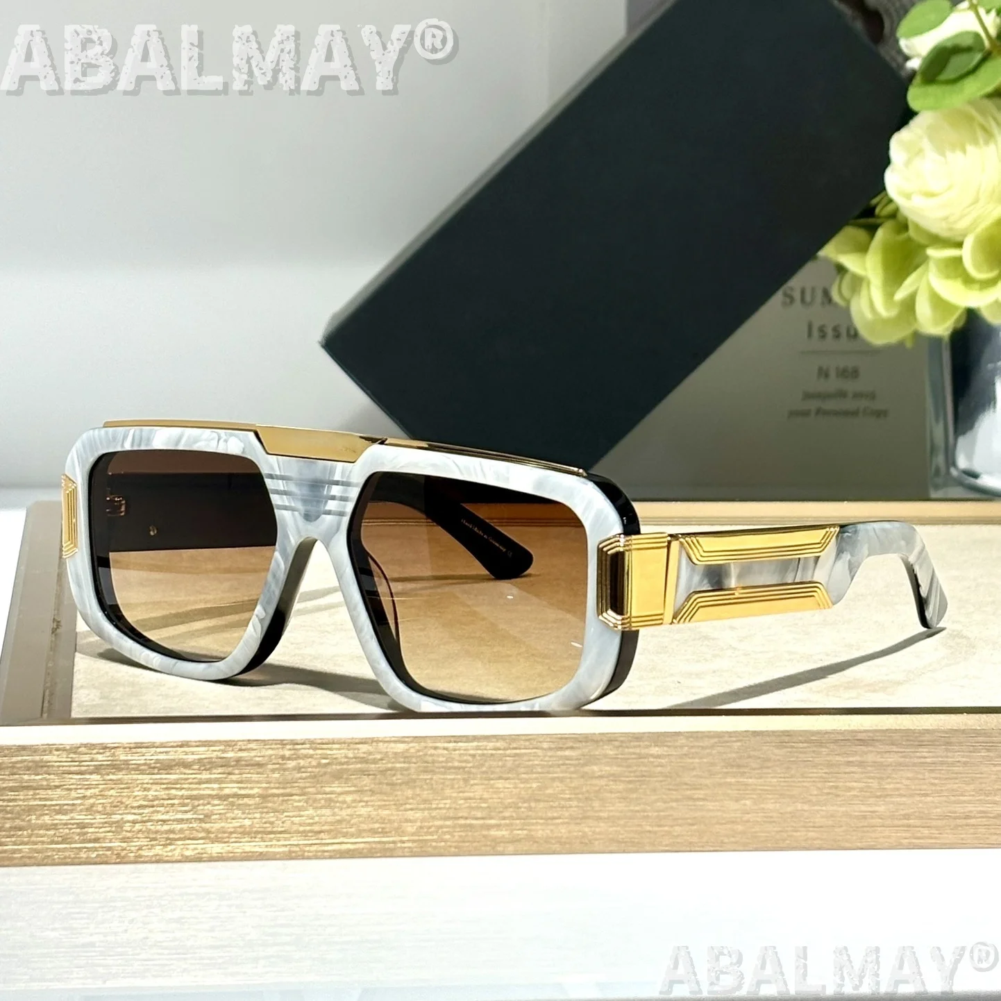 THE BOSS ll Топ Высококачественные солнцезащитные очки для мужчин и женщин Стиль UV400 Ретро Мода Специальный дизайн Солнцезащитные очки с коробкой