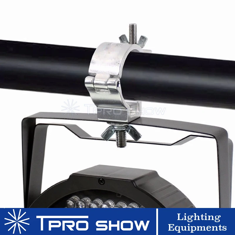 2pcs Truss Clamps Stage Lighting O Clamp Para Luces Mobile DJ Aluminum Hooks For Spotlight Dmx Moving Head LED Par Smoke Machine