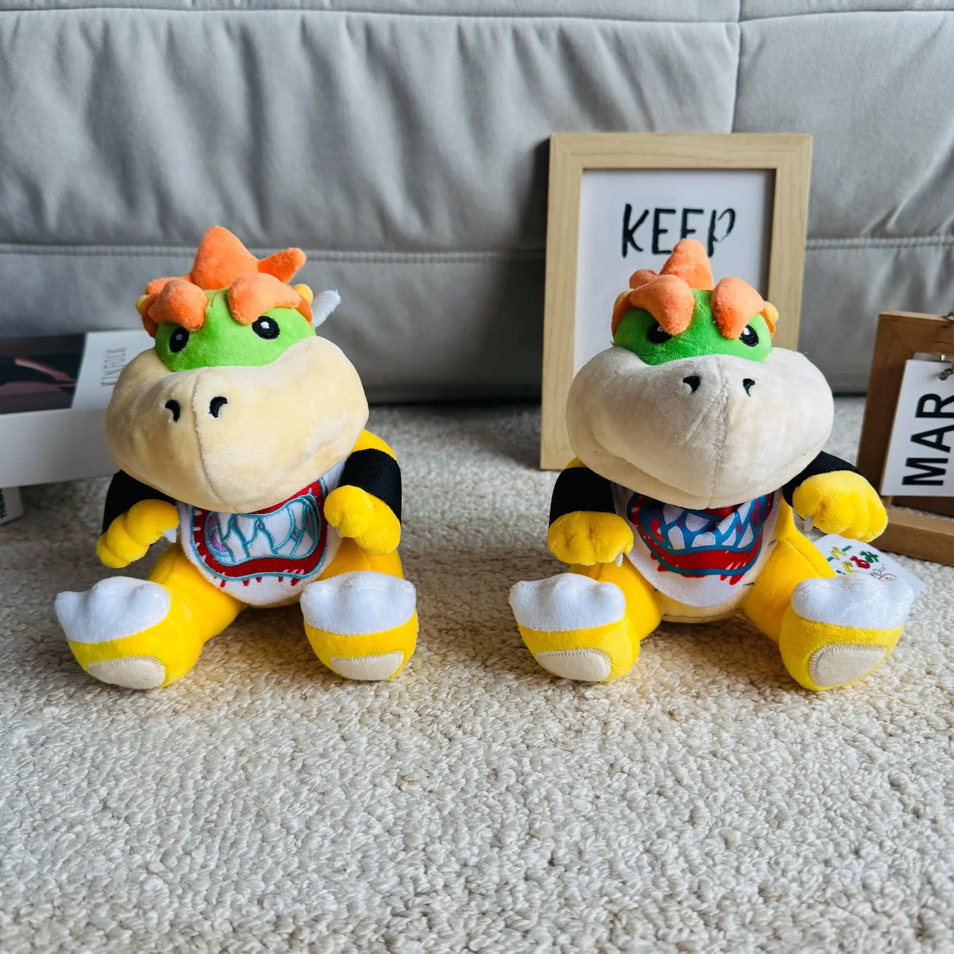 18-20cm Bowser Plush Toys Cartoon  World Cartoon Cute Plushie Anime Birthday Kuba Doll Stuffed Gift Plush Festival Gifts view 2
