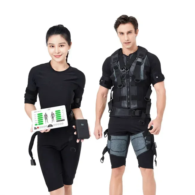 EMS Muscle Stimulator with  wireless EMS Training Suit,electro fitness ems training machine