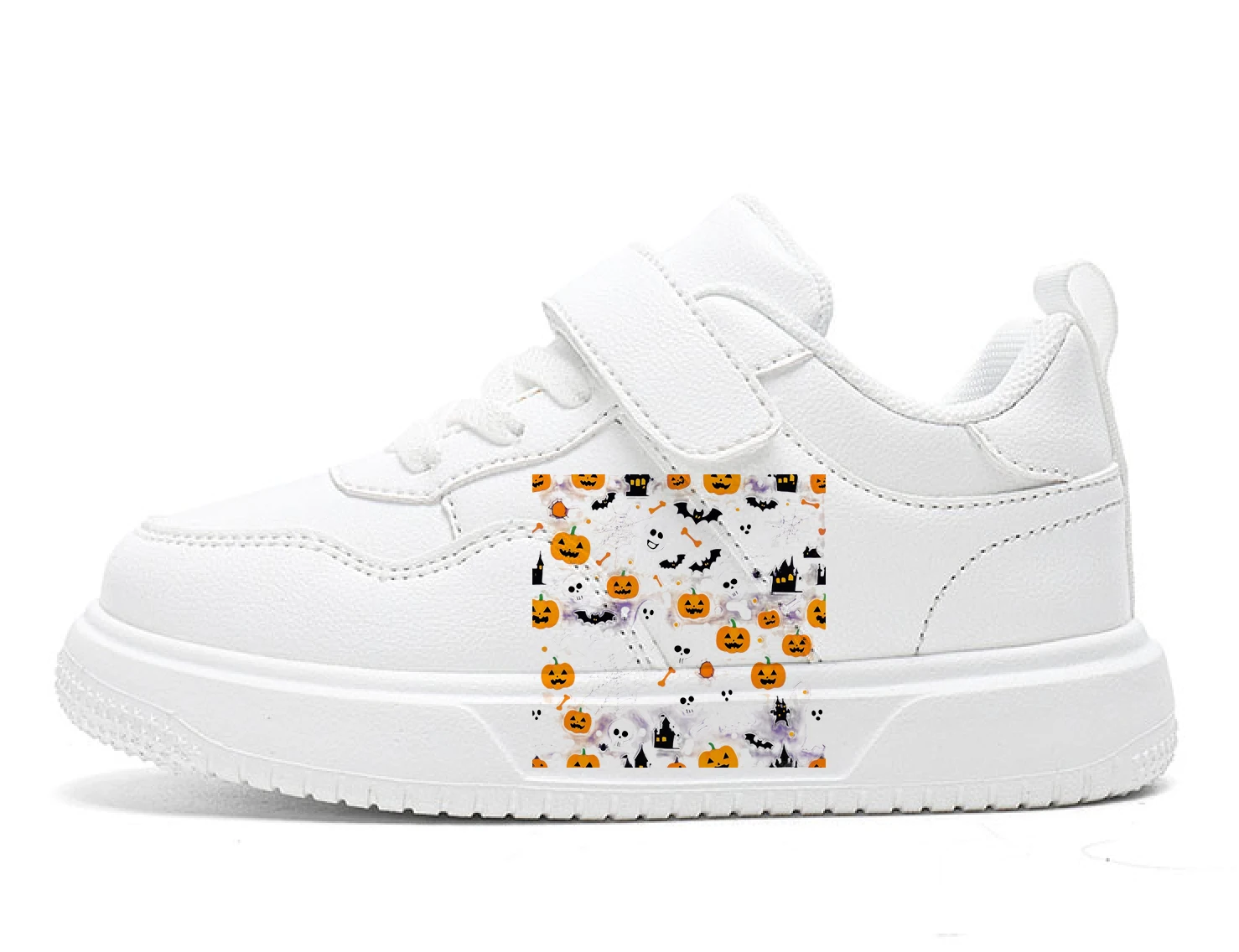 

Children's Sneakers Hook Breathable Sneakers Toddler Outdoor Shoe Kids Fashion Design White Non-slip Casual Shoes for Boys Girls