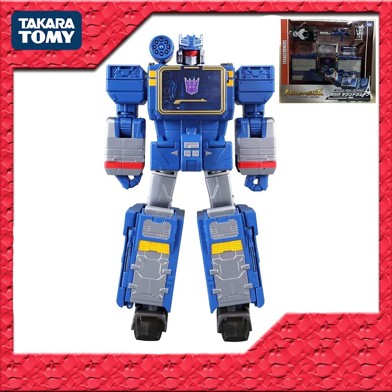 

In Stock Original TAKARA TOMY Transformers Soundwave Leader LG-36 PVC Anime Figure Action Figures Model Toys