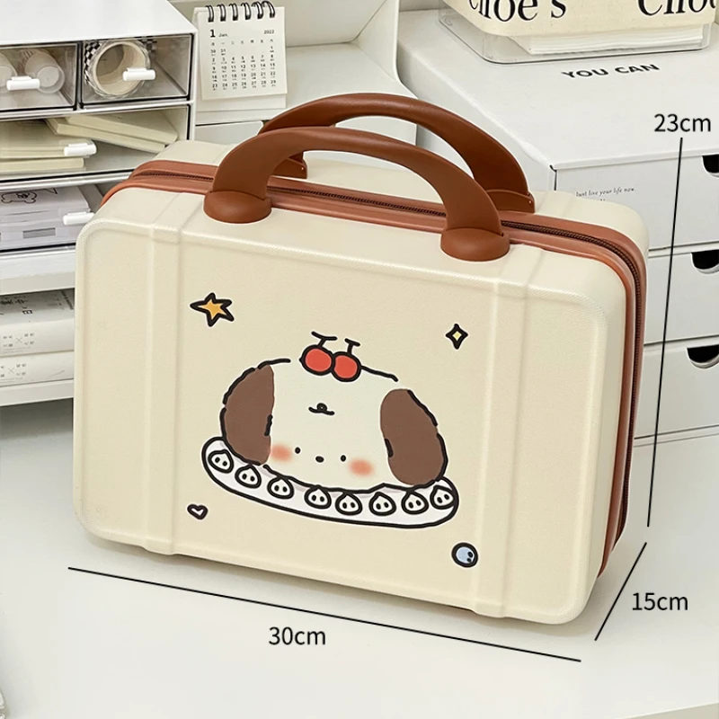 14-Inch Suitcase Cosmetic Case Cosmetic Bag Student Suitcase Cute Female Portable Small Luggage