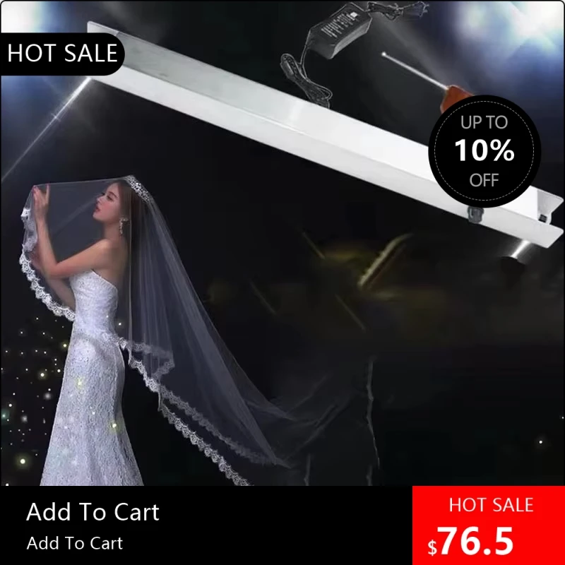 81700 0981 100-240V Telecomando Doppio Motore Volare Veli da Sposa Matrimonio Romantico Supporta Supporti per Matrimonio