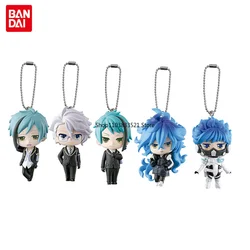 BANDAI Disney Twisted-Wonderland Gashapon Floyd Leech Idia Shroud Ortho Shroud Jade Leech Action Figures Keychain Capsule Toys