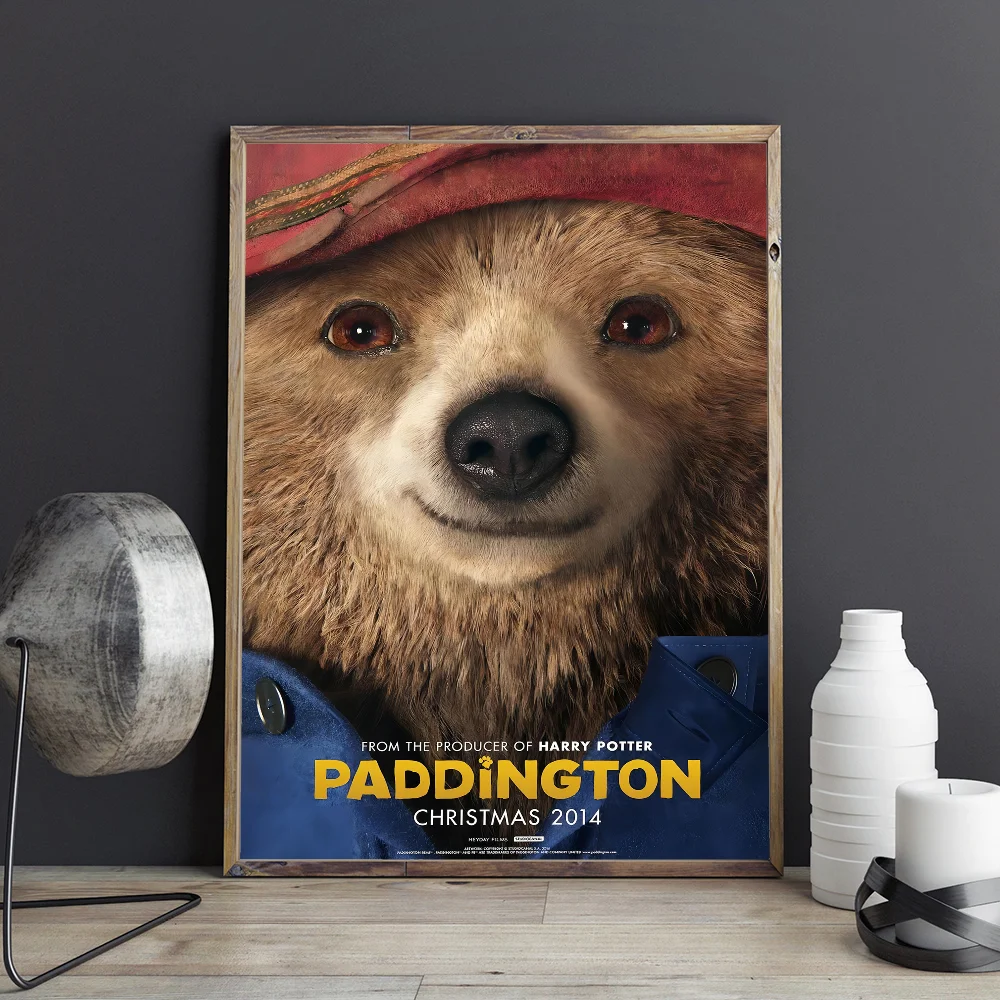 P-paddington Film DIY Poster lengket tahan air stiker kertas rumah kopi Bar stiker lukisan dinding