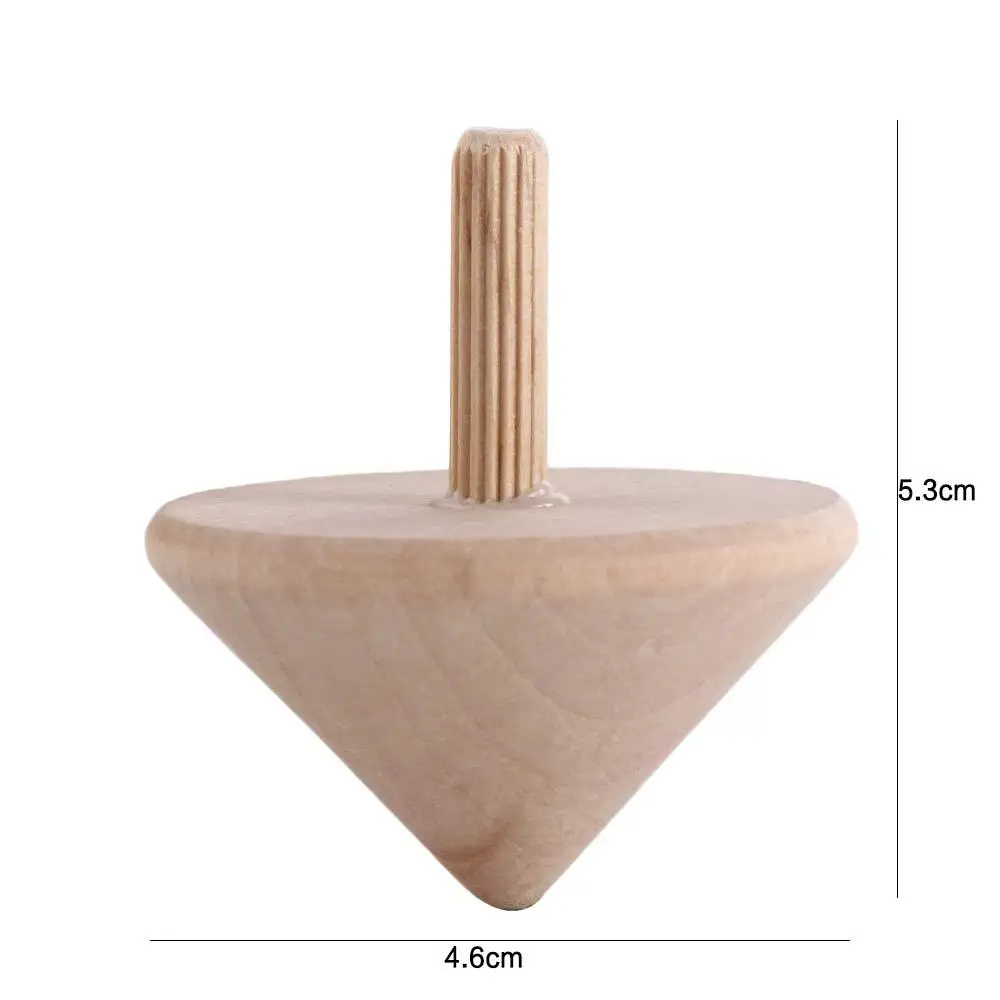 Top Peg-Top Kindergarten Spielzeug Kunst Handwerk Für Kinder Gyro Spielzeug Holz Kreisel DIY Gyroskop Spielzeug Holz Drehen gyro