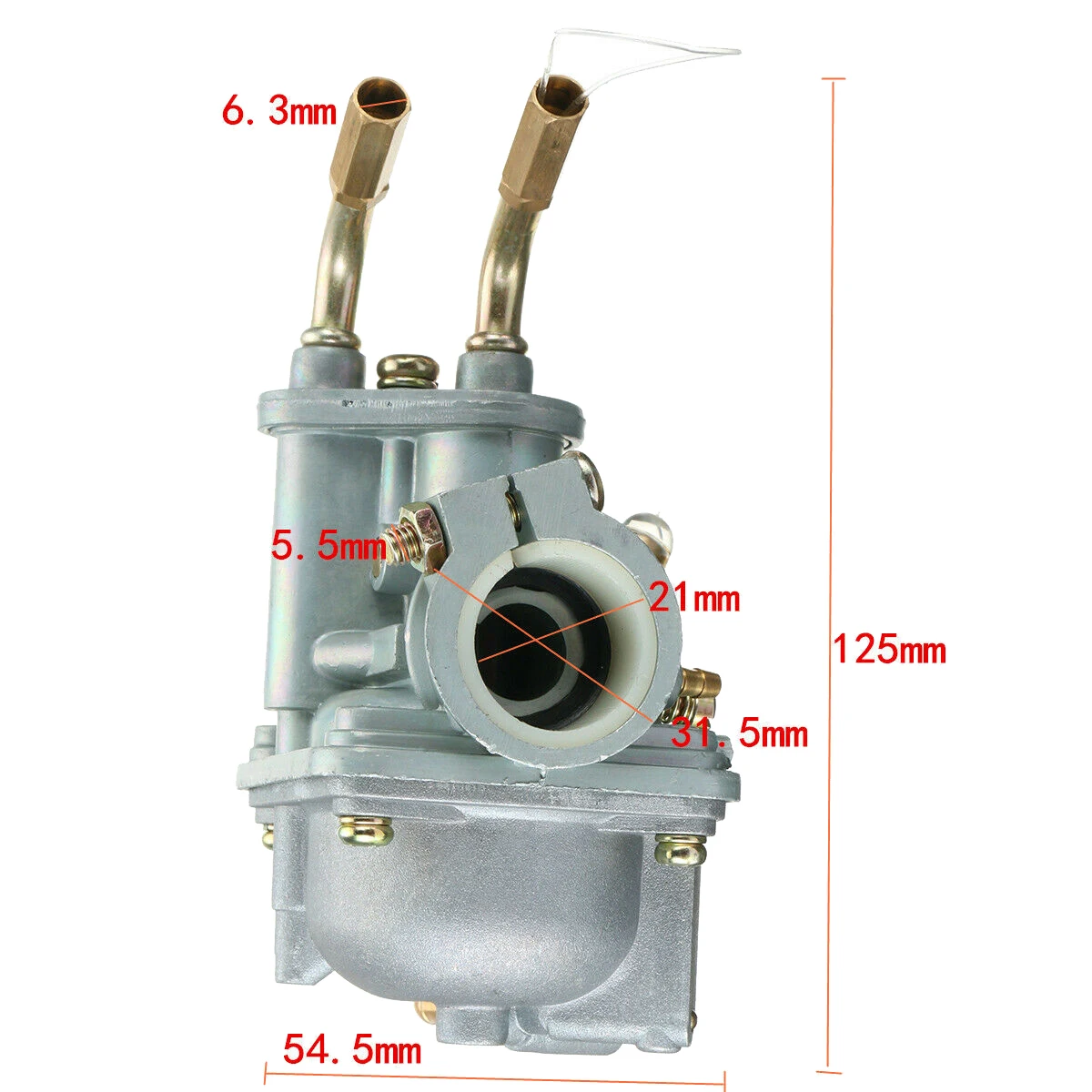 

Motorcycle Carby Carb Carburetor Assembly for Yamaha Peewee PW50 PY50 jasmine