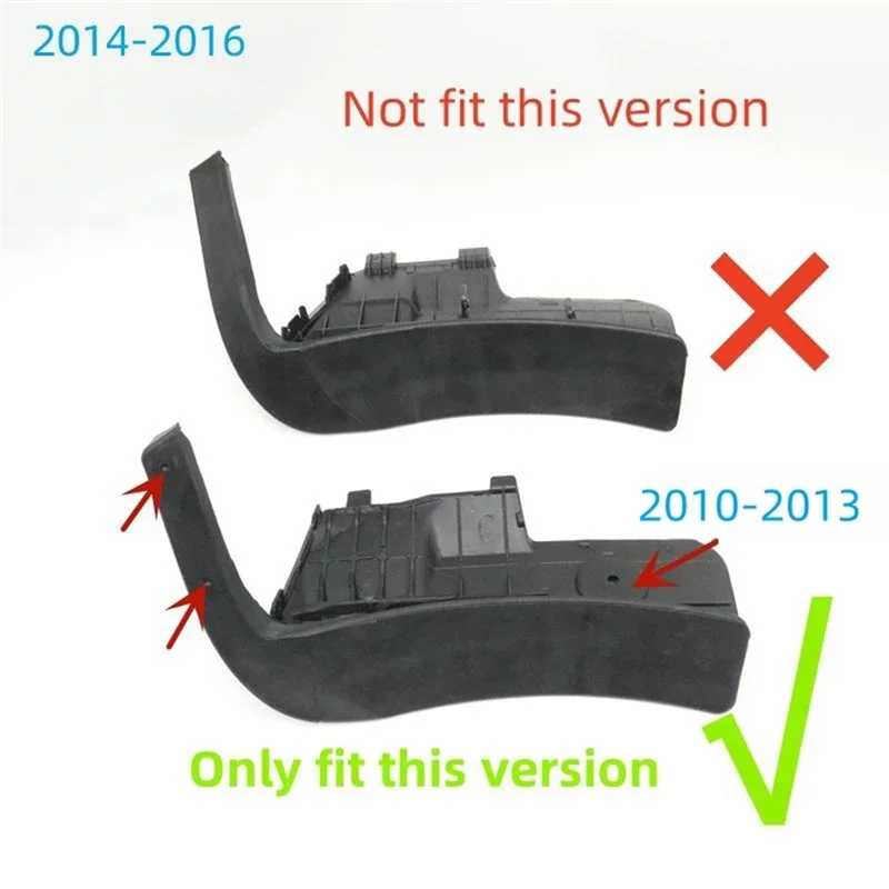 -MEOF Automobile Accessories Parts Left+Right Rear Wheel Fender Side Panel For Porsche Panamera 2010-14 97055960100 97055960200