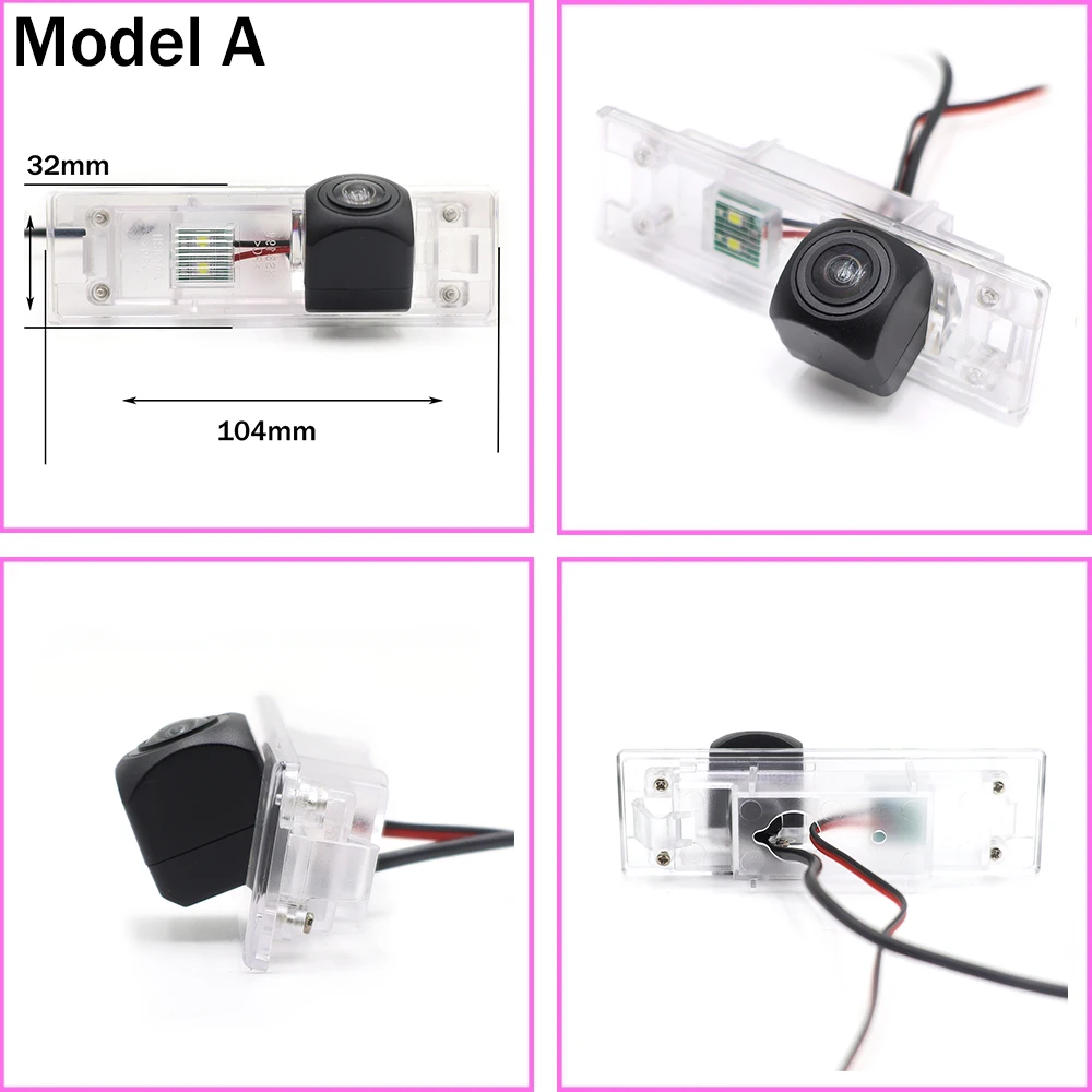 ZJCGO-Câmera de visão traseira do carro de backup, reverso de estacionamento, BMW Série 1 6, M1, E81, E87, F20, F21, E63, E64, F12, F13, F06, AHD, 1080P