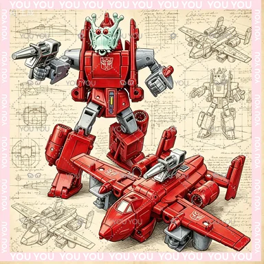

In Stock Takara Tomy Transforming Toys Age of The Primes Powerglide Model Robot Collection Action Figures Toy Gifts Hobby