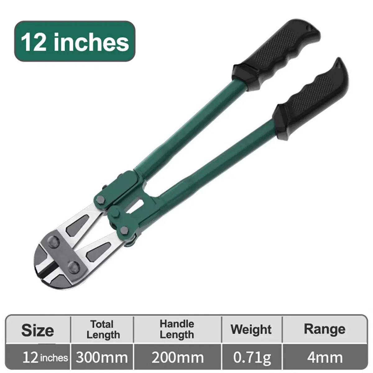 

Steel Wire Cutter Pliers Steel Bolt Cutter Fast & Useful Cutting Labor-Saving Operation Used to Cut Wire, Bar Steel