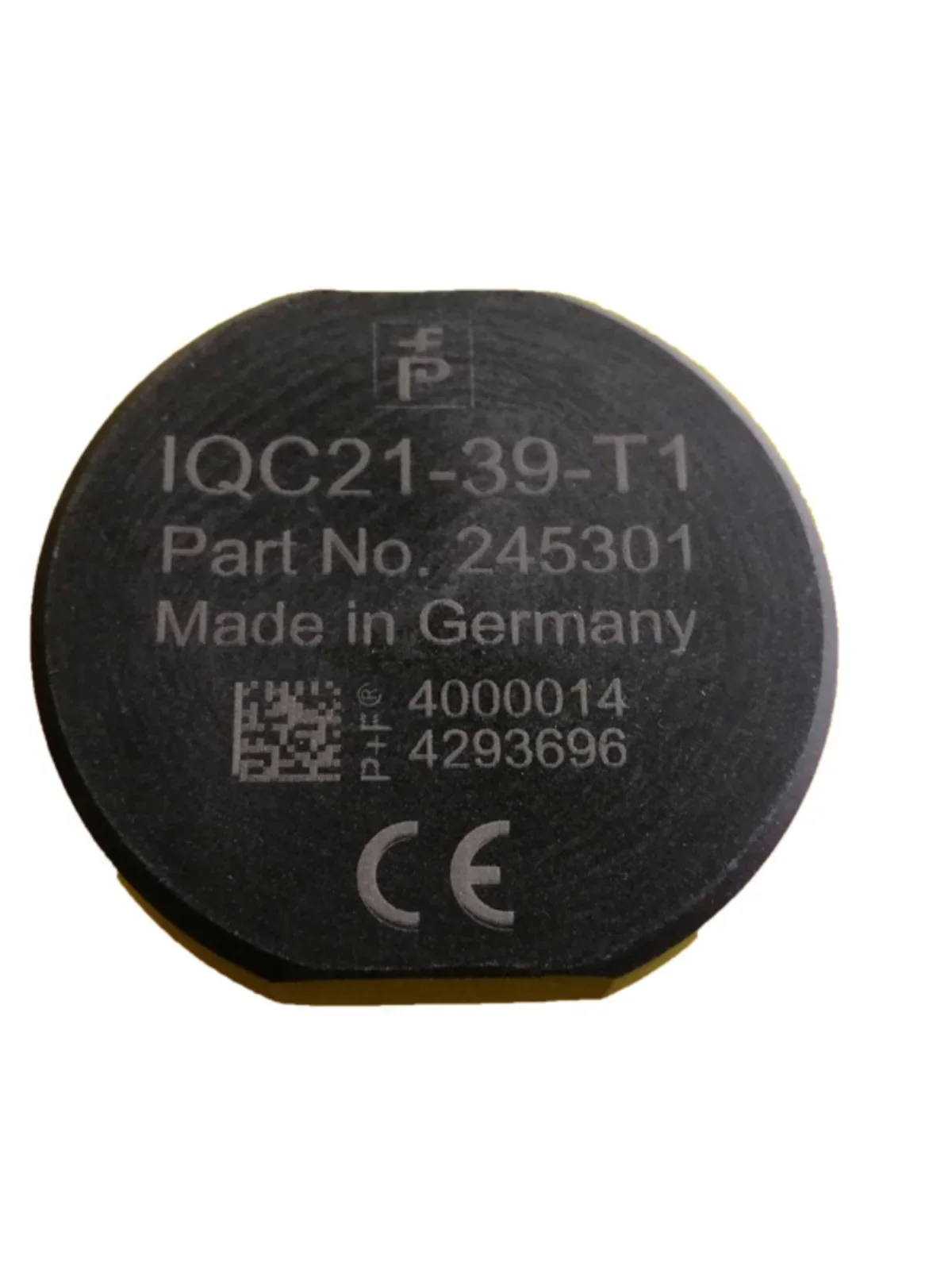 2025.4 P+F Pijiafu Code Body IQC21-39-T1 طلب بريد أصلي أصلي