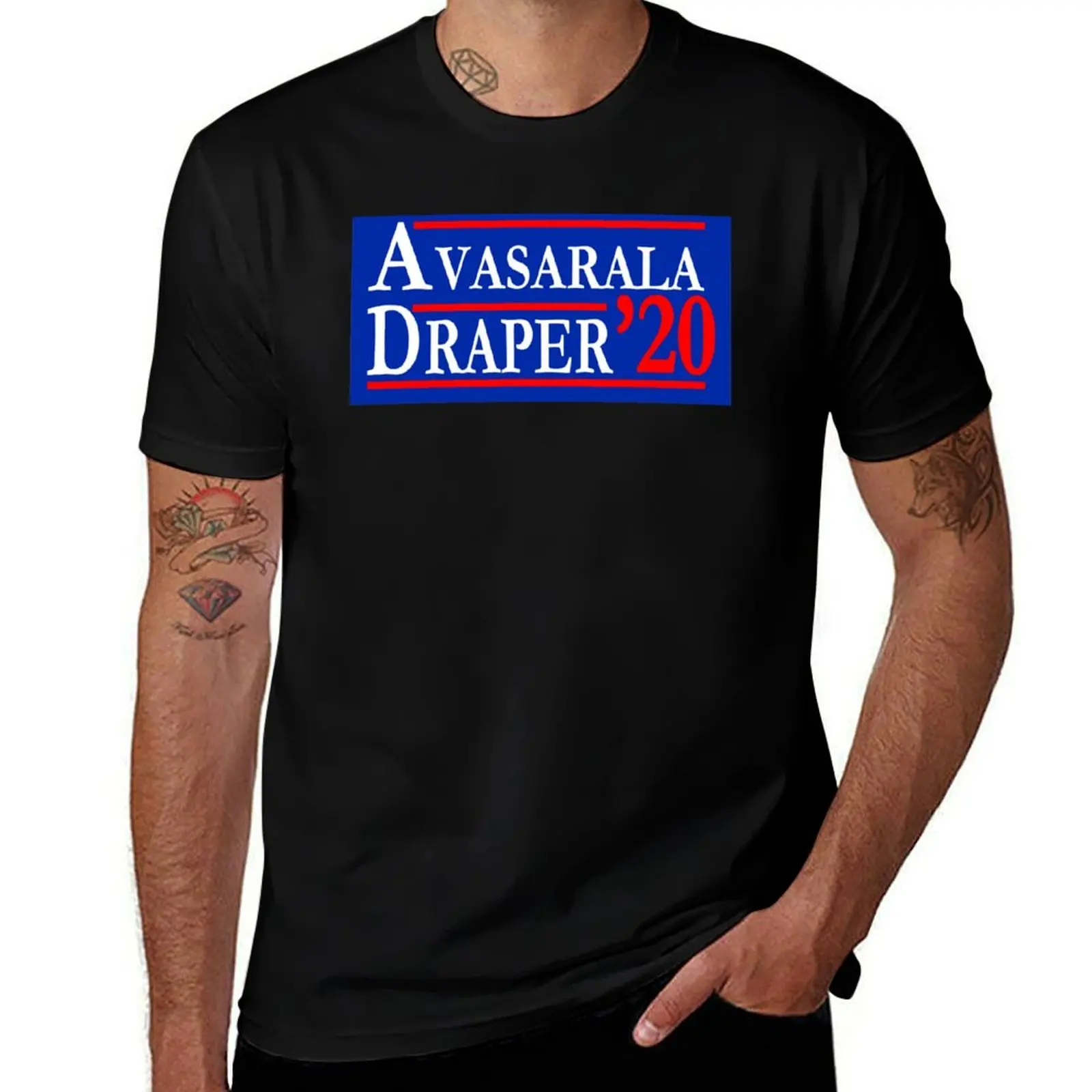 Avasarala Draper Earth Mars 2020 Elections T-Shirt Large Size Loose Casual Tee T-Shirt