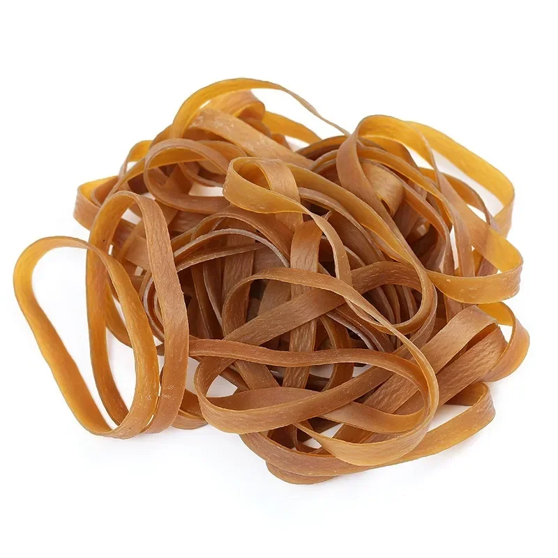 Size 120*5/10mm Rubber Bands 50/30/20/10Pcs Extra Thick Wide Strong Elastic Rubber Bands for Survival Camping Biking Fishing