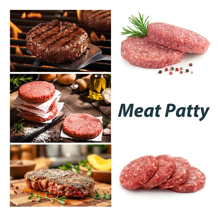Commercial Automatic Meat Patty Production Line Factory | Hamburger Beef Patty Making Machine Complete Processing Line