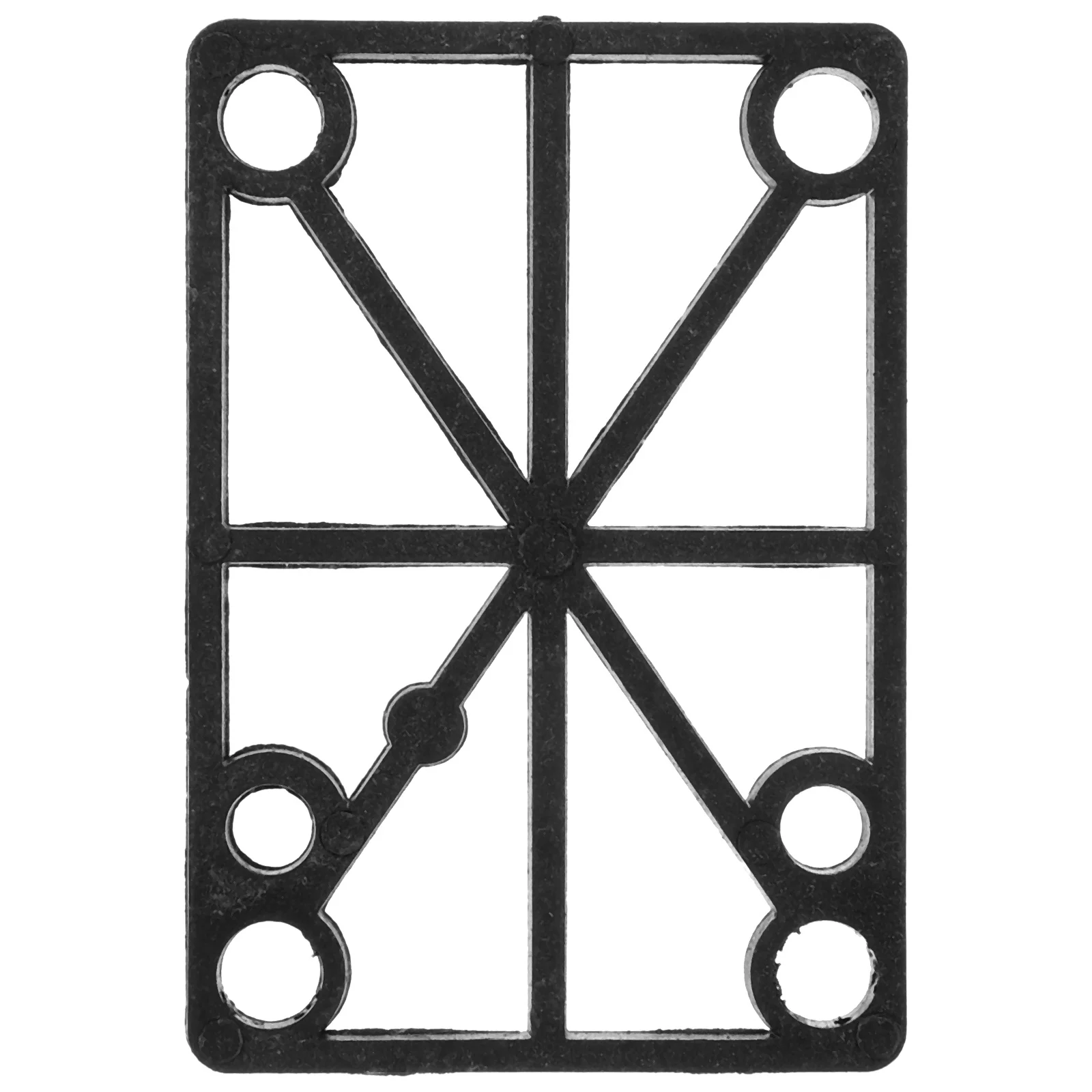 وسادة تخميد لوح التزلج مع رافعة مقاومة للصدمات مقاس 6 مم لتحسين الاستقرار المتوافق مع ممتص الصدمات لوح التزلج