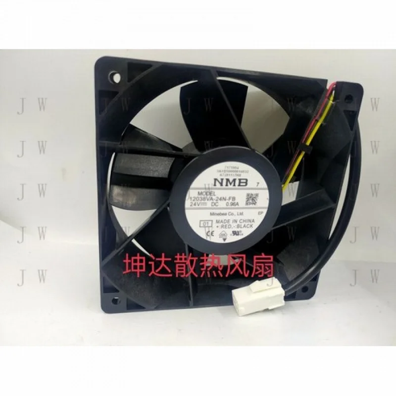 

DDZ 1 шт. для вентилятора NMB 12038VA-24N-FB DC 24 В 0,96 А 12038 12 см 3-проводной 4-контактный охлаждающий вентилятор