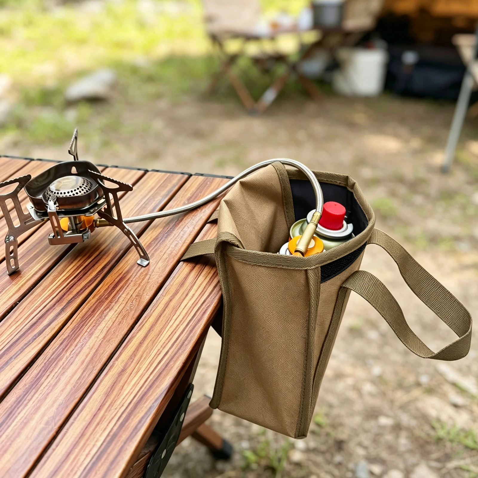 Outdoor Camping Gas Tank Stora - Camping Cooking Container review and price