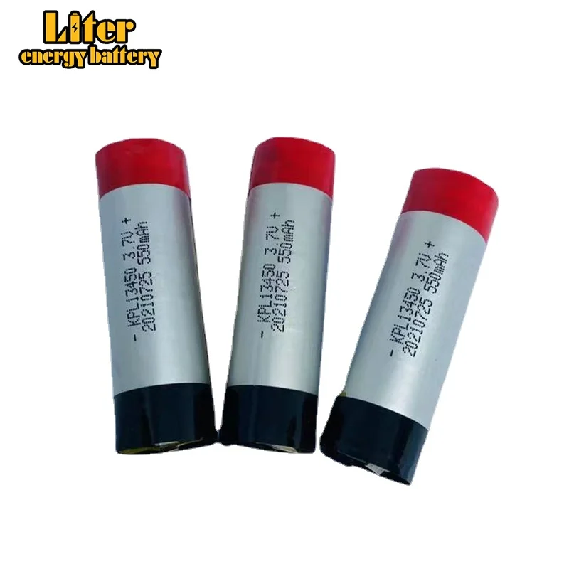 Manufacturers wholesale 13450 lithium battery 3.7v cylindrical li-polymer atomizer steam atomizing core battery