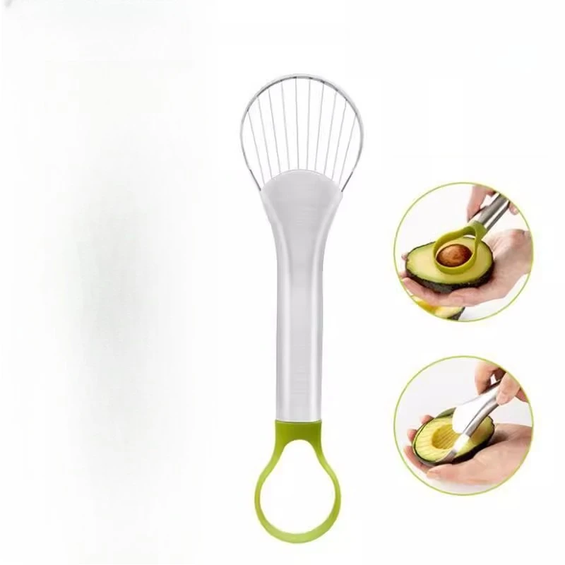 

Stainless steel nucleator remover Multi-purpose dragon fruit avocado fruit cutter