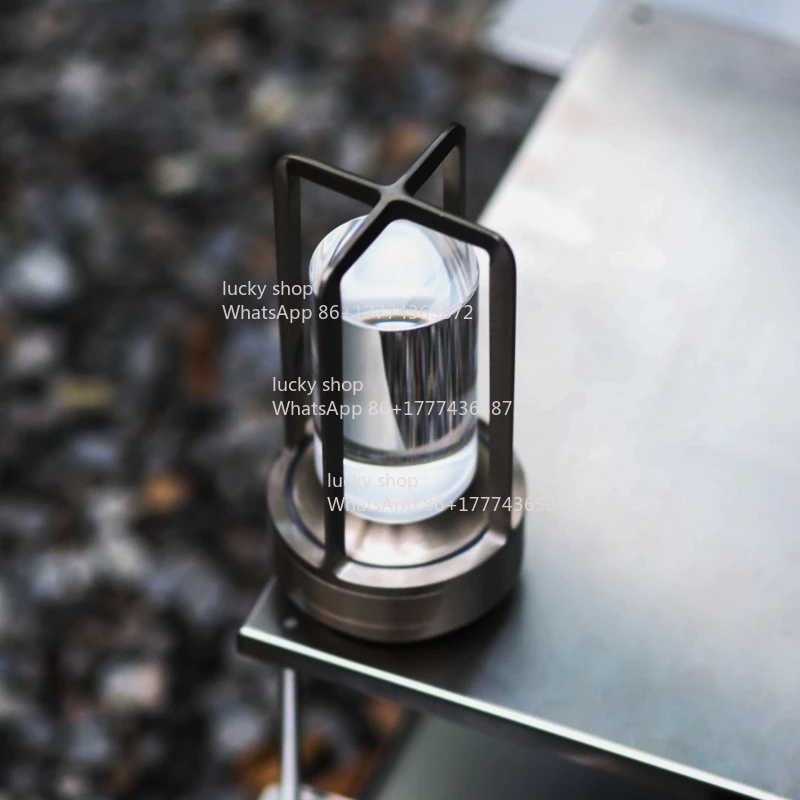 

Outdoor Atmosphere Aluminum Touch Table Lamp Camping Decoration Bedroom Bedside Lamp