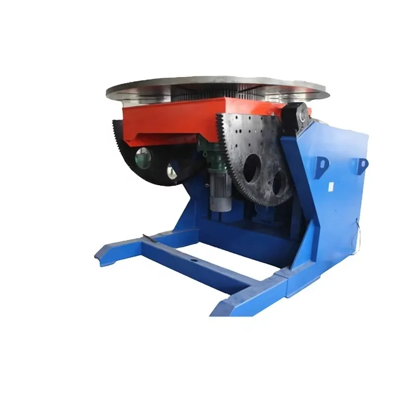 High Quality BWJ-10-30-50 Pipeline Turntable Welding Positioner With 10-50kg Load Capacity 20W/40W/120W Motor Power Customizable