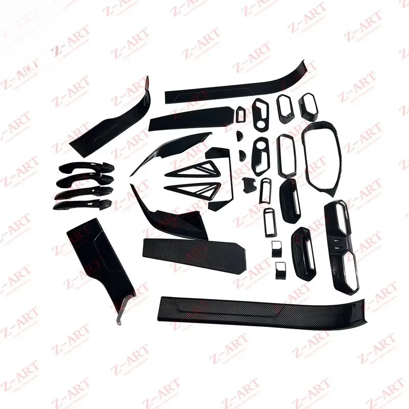 URUS Dry Carbon Fiber Interior for URUS Dry Carbon Fiber Interior Trim Kit for URUS 2018+ Add on 36 Pcs