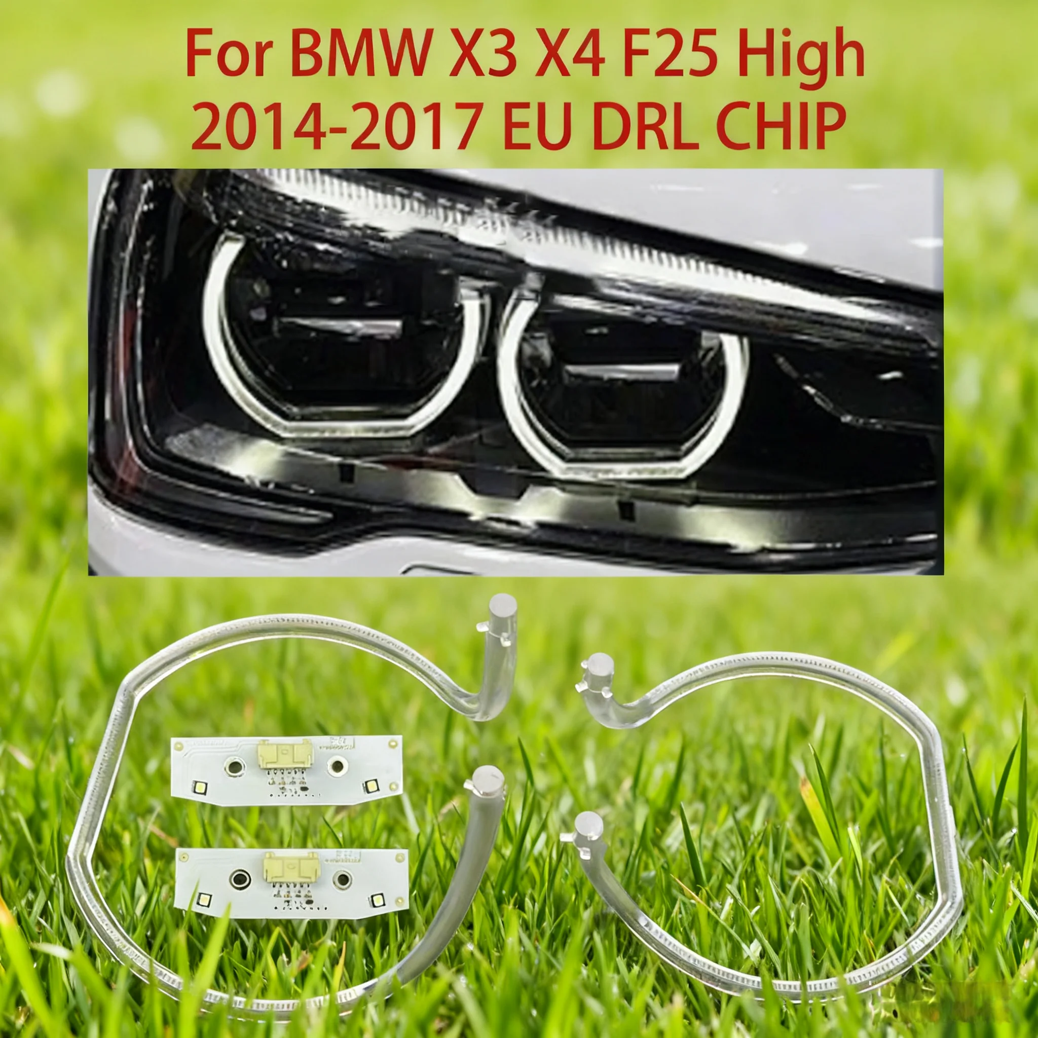 

Daytime Running Lights For BMW X3 X4 F25 2014-2017 LED European Angel Eye White Light Car DRL CHIP Ballast Luminous Tube Module