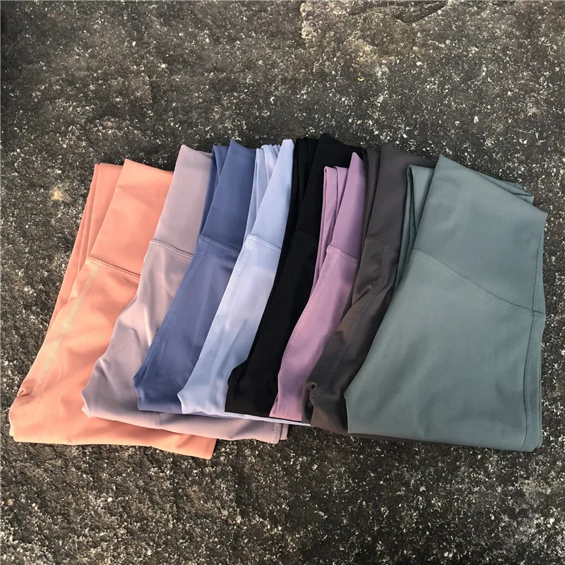 Set Kebugaran Gym Warna Solid Bra Kebugaran Paket Lengkap Ketat + Legging Yoga Pinggang Tinggi Kompresi Cocok untuk Joging Latihan Komprehensif