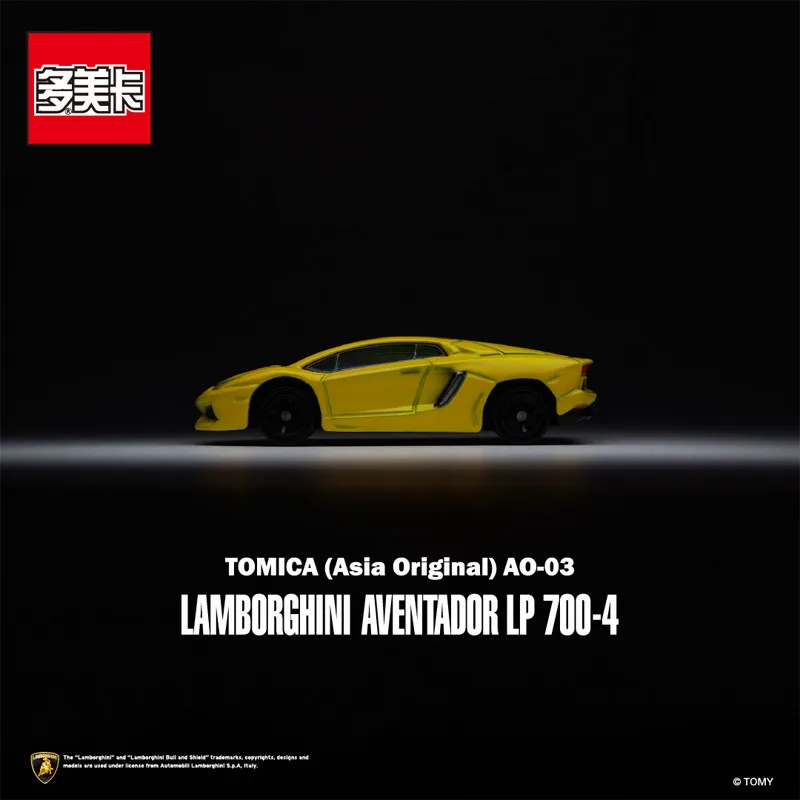 

Original TAKARA TOMY Tomica Asia Limited AO-03 Lamborghini Aventador LP700-4 1/64 Diecast Alloy Model Car Collectible Toys Gifts