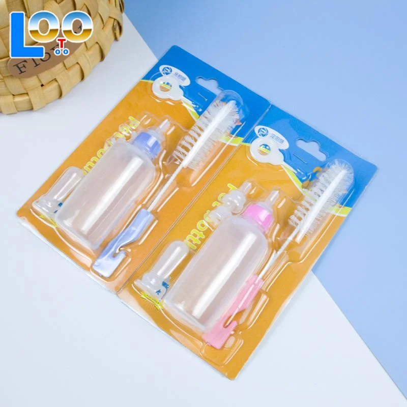 50 مللي مجموعة زجاجات الحيوانات الأليفة الحيوانات الأليفة سيليكون زجاجة الحليب الكلب والقط المحمولة الحيوانات الأليفة سيليكون تغذية موزع مياه لوازم الحيوانات الأليفة متعددة