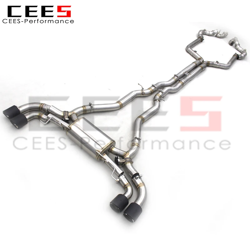 CEES Tuning Exhaust System for BMW M5 F90 4.4T 2018-2023 Exhaust Pipe with Valvetronic Exhaust System