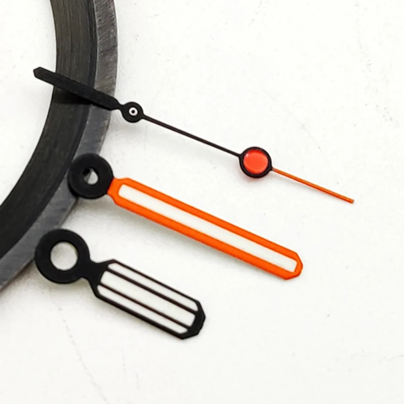 NH35 NH36 Watch Hands Green Luminous Hand Fit for NH35 NH36 NH38 4R35 4R36 7S26 Movement SKX007 SKX009 Watches Pointers Kit Part