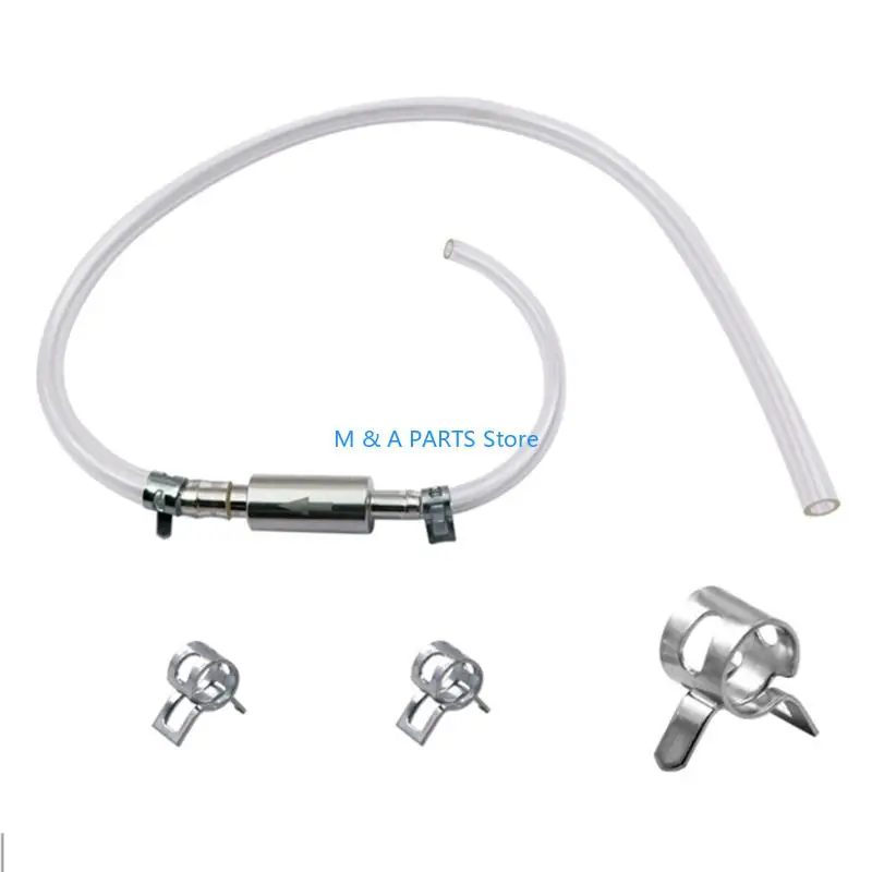 U1JF Easy To Use Brake Fluid Bleeder Hose with Not Return Check Valves Brake Clutch Bleeder Hose For Fast Maintenance