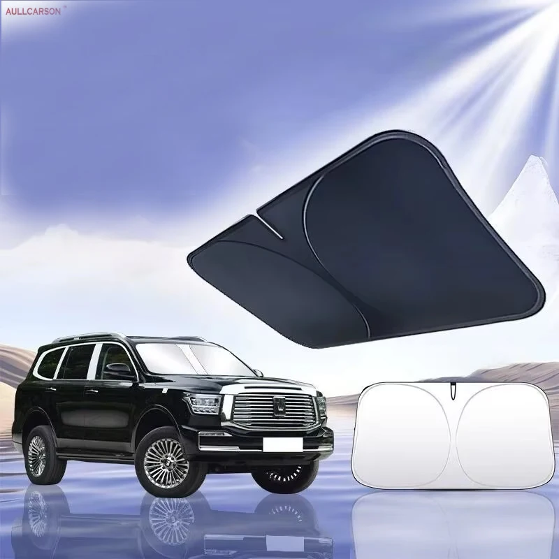 

Для GWM Tank 500 лобовое стекло автомобиля солнцезащитные козырьки отражатель авто оконный козырек щит крышка складной зонтик с подарками 1 шт.