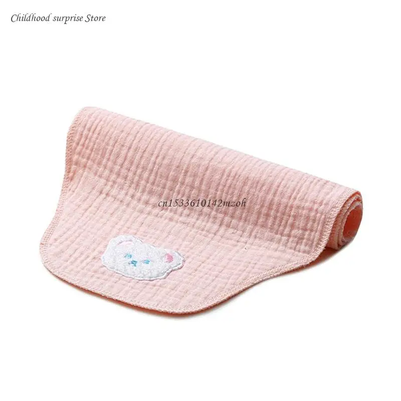 Sweat Cotton Washcloths Soft Burp Sweat Absorbent Cloth Baby Towel Unisex Color Dropship