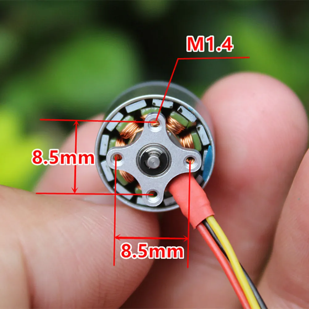 Micro 1104 HM Brushless Motor 1-3S 4300KV Mini RC Quadcopter Drone Brushless Motor For Diy Mini FPV Indoor Traversing Machine