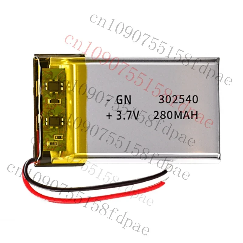 

ОК 1/5 шт. для полимерного аккумулятора 3,7 В302540 280 мАч MP3 MP4-рекордера Bluetooth