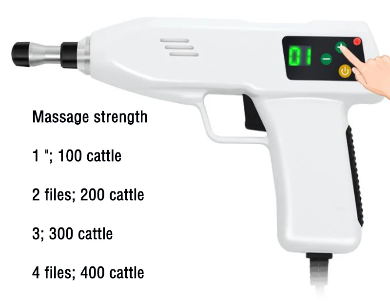 HANRIVER-Pistolet de massage chiropratique pour le cou, activation électrique correctrice des vertèbres cervicales, artefacts de massage