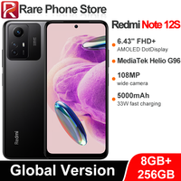 Global Version Redmi Note 12S 8GB+256GB MediaTek Helio G96  6.43\