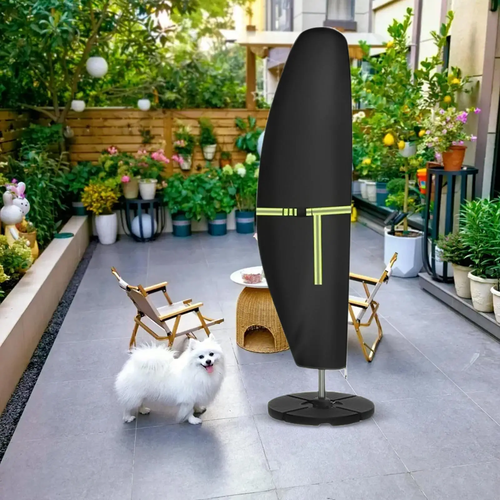 

Чехол для зонтика, защитный чехол для уличных зонтов, устойчивый к ультрафиолетовому излучению, многофункциональный, устойчивый, уличный, для зонта, патио