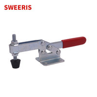 SWEERIS GH-201C Horizontal Toggle Clamp Quick Release T Set Woodworking Fix Clip Tool for Carpentry Hand Tools GH-201C