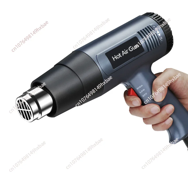 

Пистолет для горячей воздухотермообработки 220В с бесступенчатой регулировкой температуры, цифровым дисплеем, стандарт США, 2000Вт, для трансграничной торговли