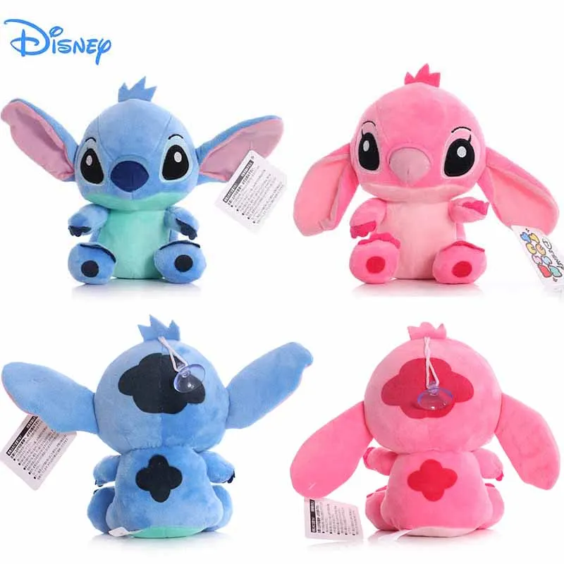 Kawaii 20cm Stitch Stuffed Plush Models Cartoon Stuffed Lilo Plush Dolls Anime Plush Baby Toys Kawaii Kids Birthday Gift