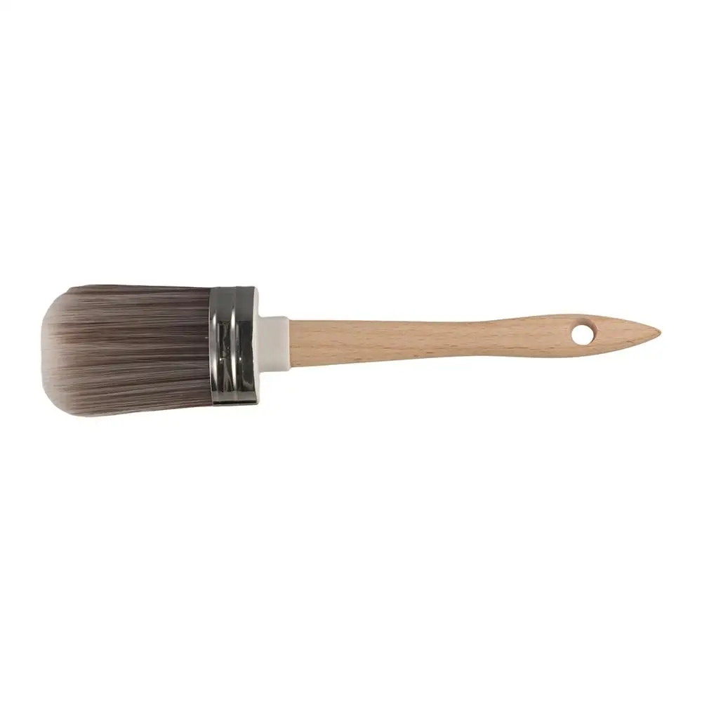 

Elliptical brush head Paint Brush Thickened Apply evenly Industrial Paint Brush Chemical fiber Wooden handle Wall Brushing Tools