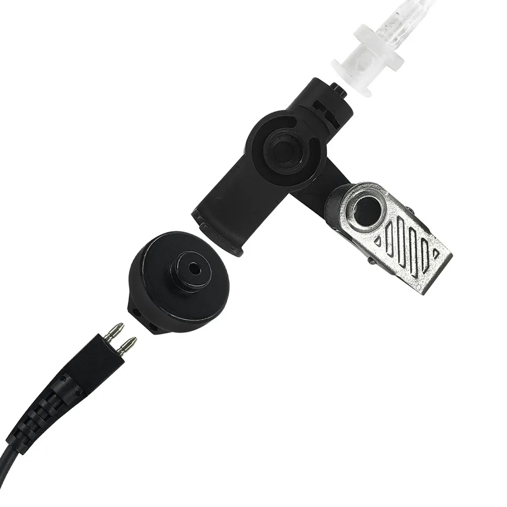 2-wire Surveillance Earpiece for NX220 NX320 TK3302 TK3200 TK2212 TK3212 TK3400 Two Way Radio Earphone